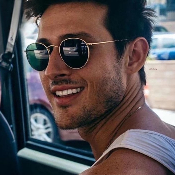 RayBan (Store Display) Round Metal Green Lenses RB3447 - Picture 12 of 14